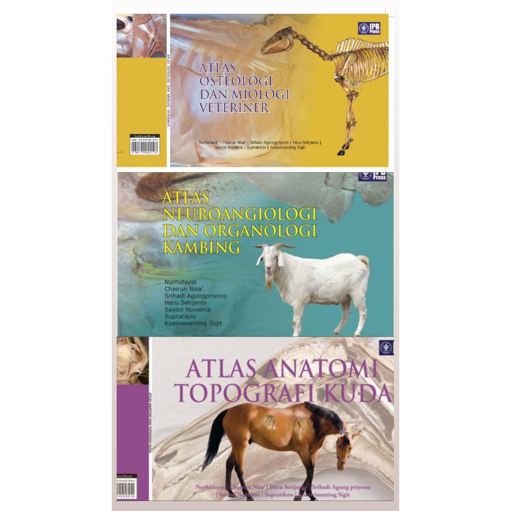 ATLAS ANATOMI VETERINER / ATLAS ANATOMI KEDOKTERAN HEWAN