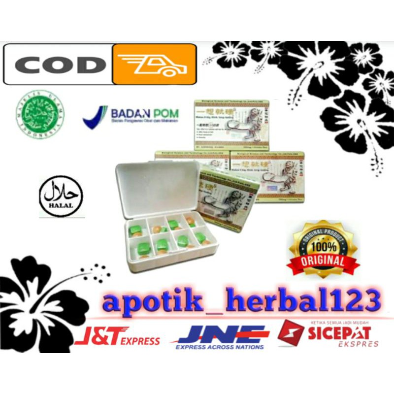 KLG USA 48 PIL/ 1 BOX ORIGINAL ASLI OBAT -PEMBESAR PRIS PERMANEN