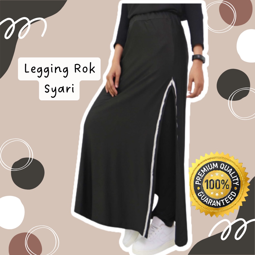Legging+Rok Sport Panjang Bawahan Olahraga Syarii