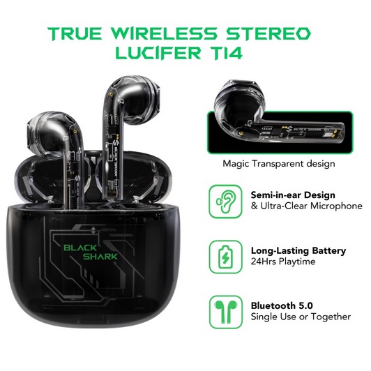 Black Shark Lucifer T14 / Somic MX503 True Wireless Earbuds Earphone