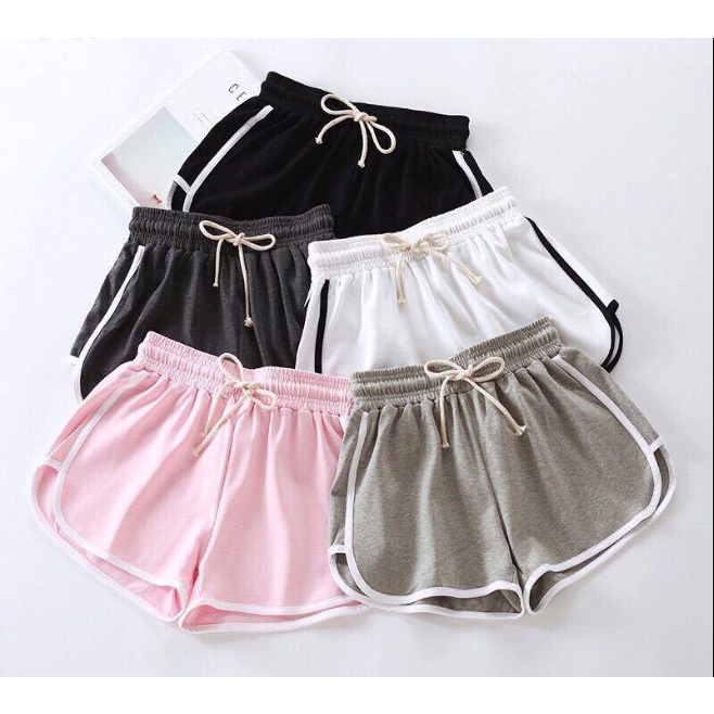 IMF CELANA PENDEK HOTPANTS MUNIKO TALI DEWASA HOT PANTS KOREA STYLE SANTAI POLOS TALI HOTPANTS BABYTERRY MURAH BISA COD