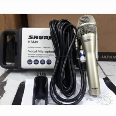MIC KABEL SHURE KSM 9 Champagne
