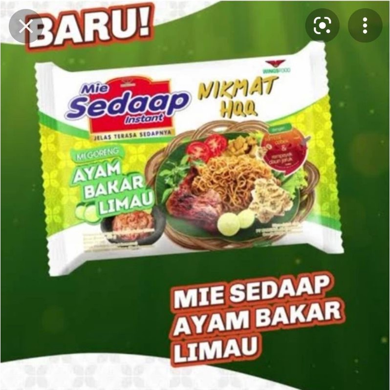 

Sedaap ayam bakar limau