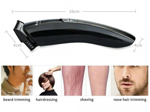 KEMEI KM-600 6 In 1 Electric Hair Trimmer Rechargeable Electric Beard