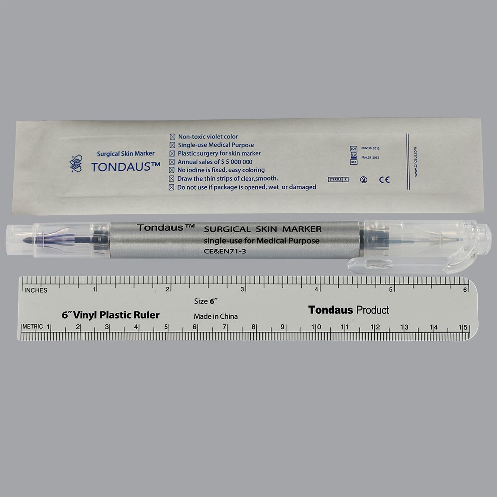 Tondaus Surgical Skin Marker / pen marker sulam alis anti air
