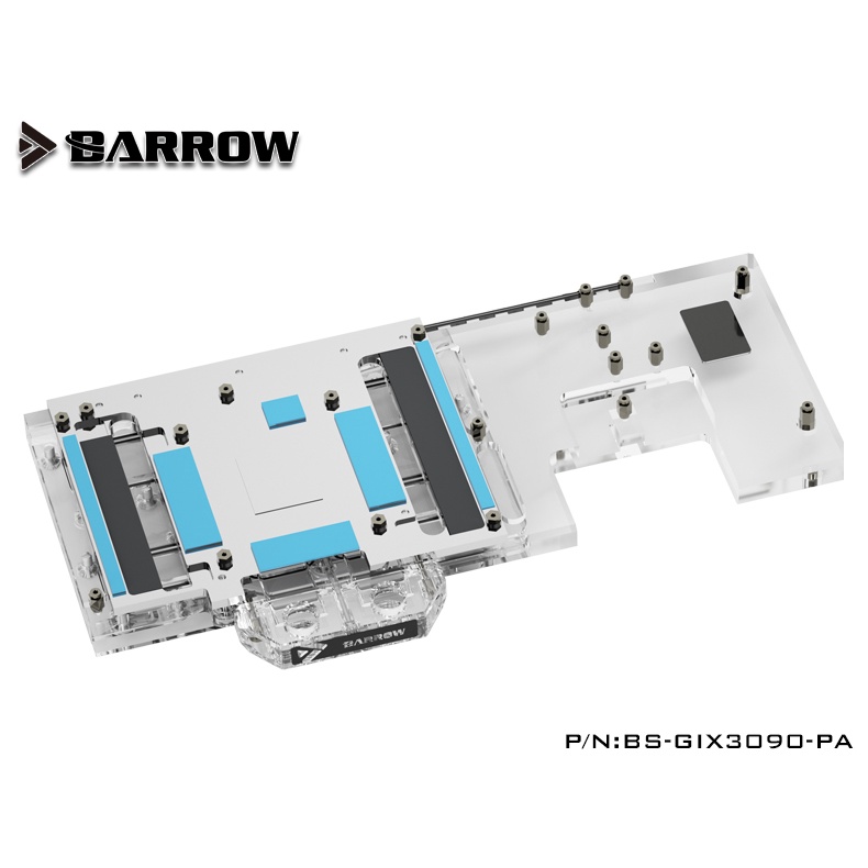 BARROW BS-GIX3090-PA GPU Block for AORUS RTX 3080 3090 ARGB