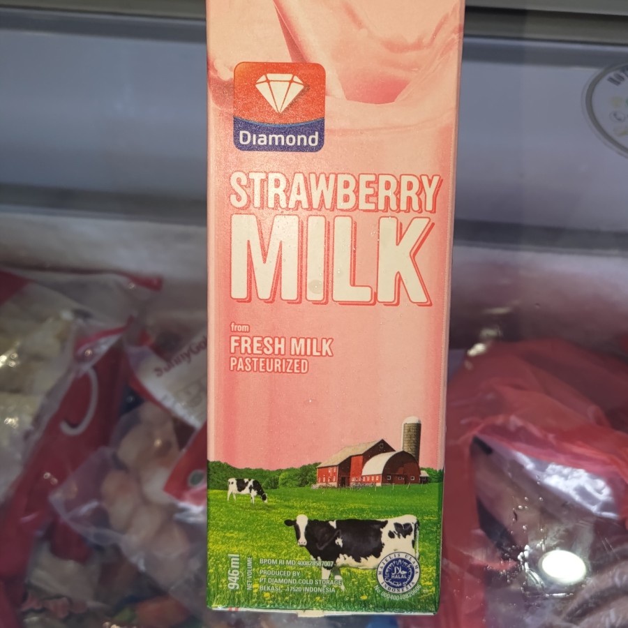 

Diamond strawberry milk 946 ml