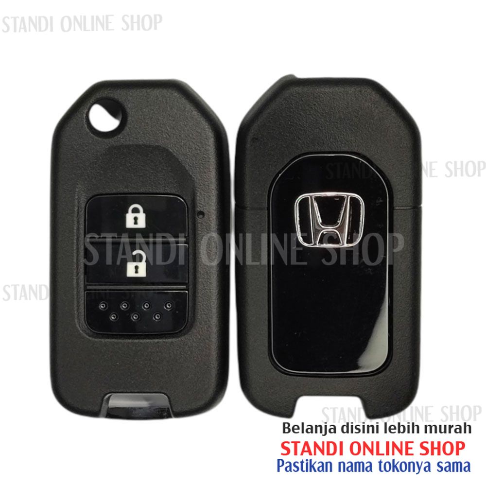 Kunci Lipat Flip Key Honda New Brio Panjang Kunci 47mm