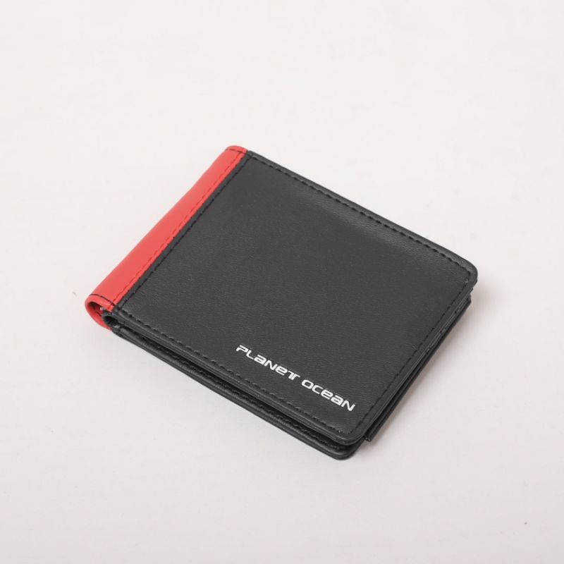 Planet Ocean-Dompet Lipat Pria-DPO 352981 BLACK