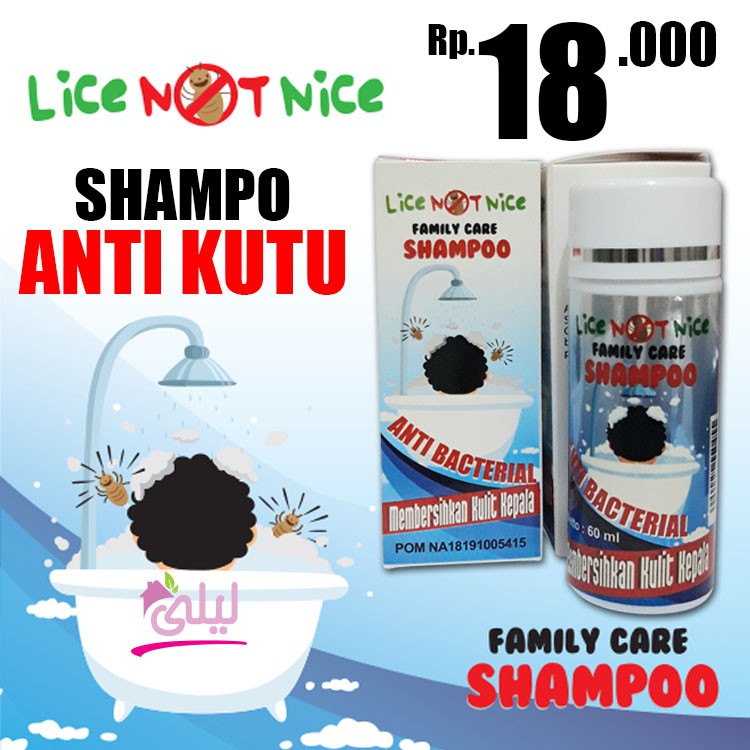 shampoo kutu lice not nice family care anti kutu kids shampoo