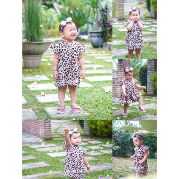 DRESS BAYI USIA 0-18 BULAN ( RAYON PREMIUM) &quot;Callia Baby Dress&quot;