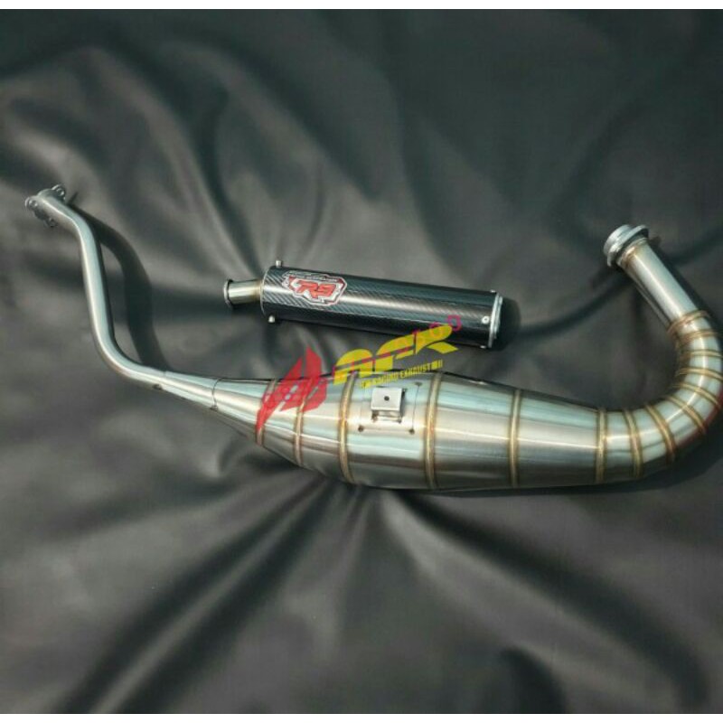 knalpot R9 ninja R RR SS 2 tak silincer carbon cobra stainles