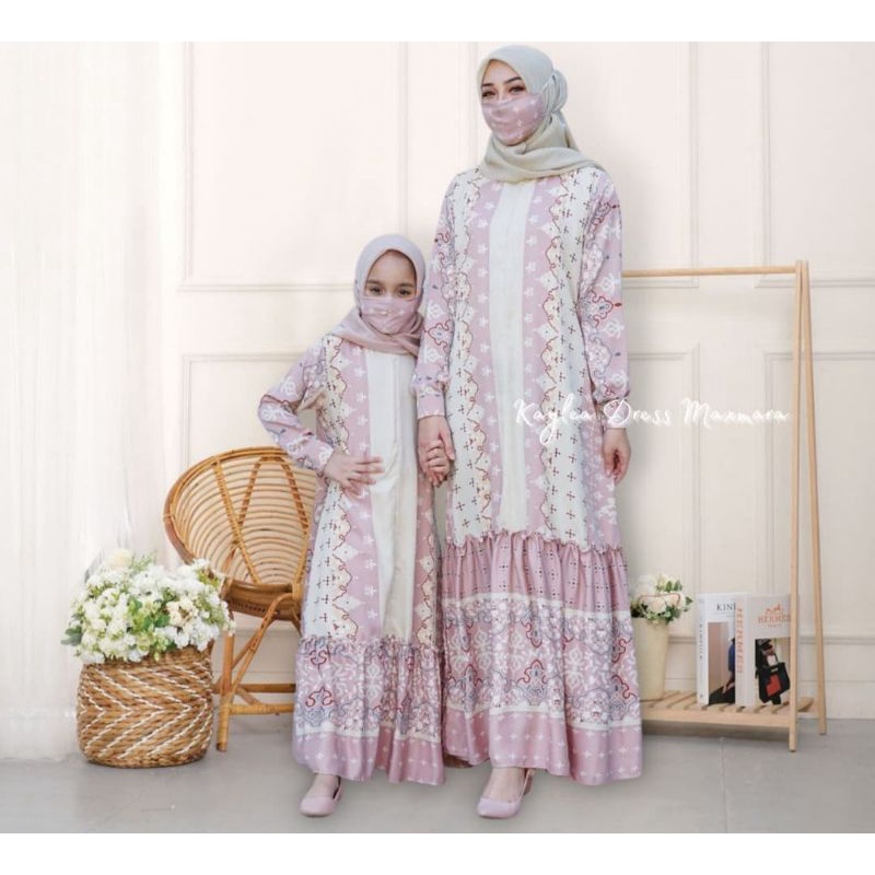 Kain Maxmara Lux Motif Syafaluna harga per setengah meter