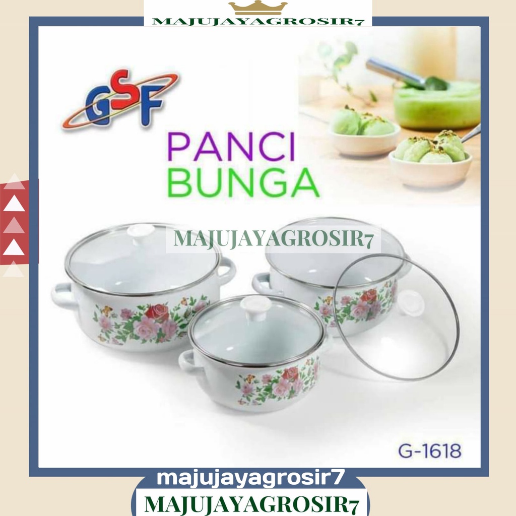 PANCI SET BUNGA GSF G-1618 / PANCI SET SERBAGUNA TUTUP KACA / PANCI BUNGA SET TUTUP KACA / PANCI BER