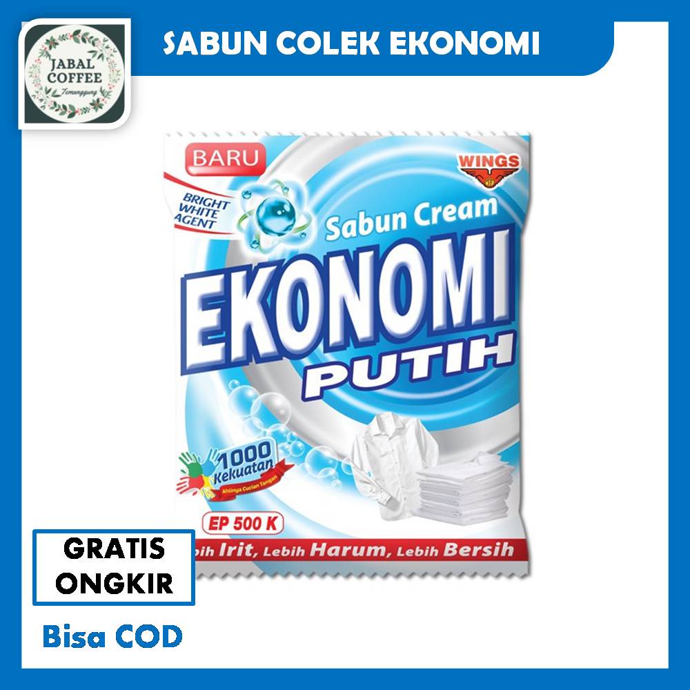 Sabun Colek Ekonomi / Sabun Cream Ekonomi Anti Noda E200K E350K E500K / Sabun Colek Wings BiruJ32