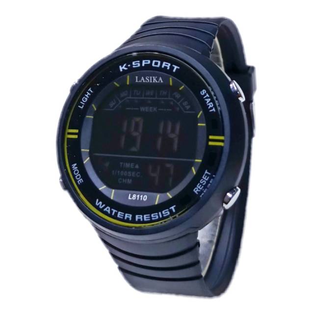 Terima Cod)Jam Tangan Pria Lasika L8110 Bulat Sport Digital Water (Dikirim Dari Jakarta)