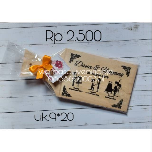 Souvenir talenan kayu mini