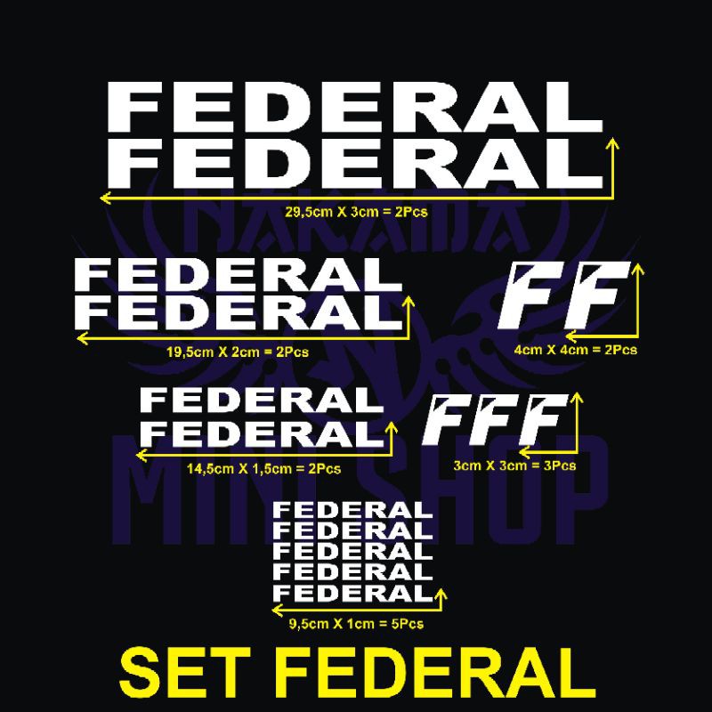 cutting sticker frame sepeda federal