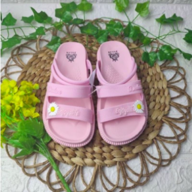 DX-323C Sandal Karet Anak Perempuan Tanggung Model Gladiator