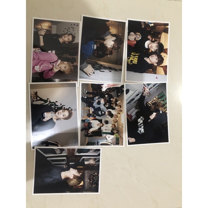 RARE EXO OFFICIAL BWCW PHOTO kris tao sehun lay chen d.o. xiumin