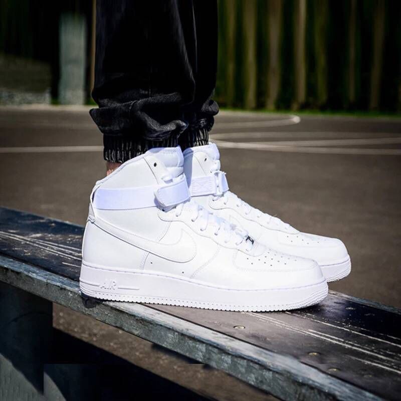 white high top air force 1s