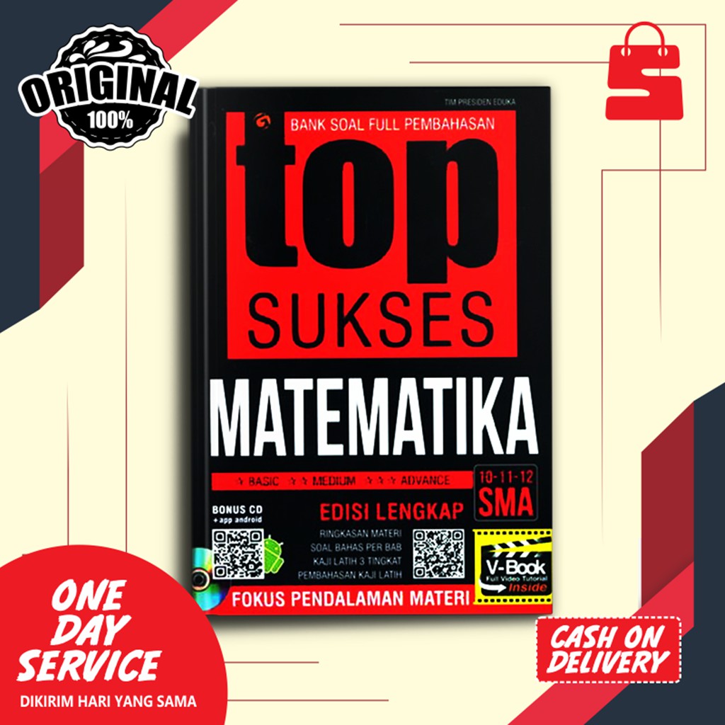 BUKU PELAJARAN SMA: TOP SUKSES MATEMATIKA SMA 10 11 12