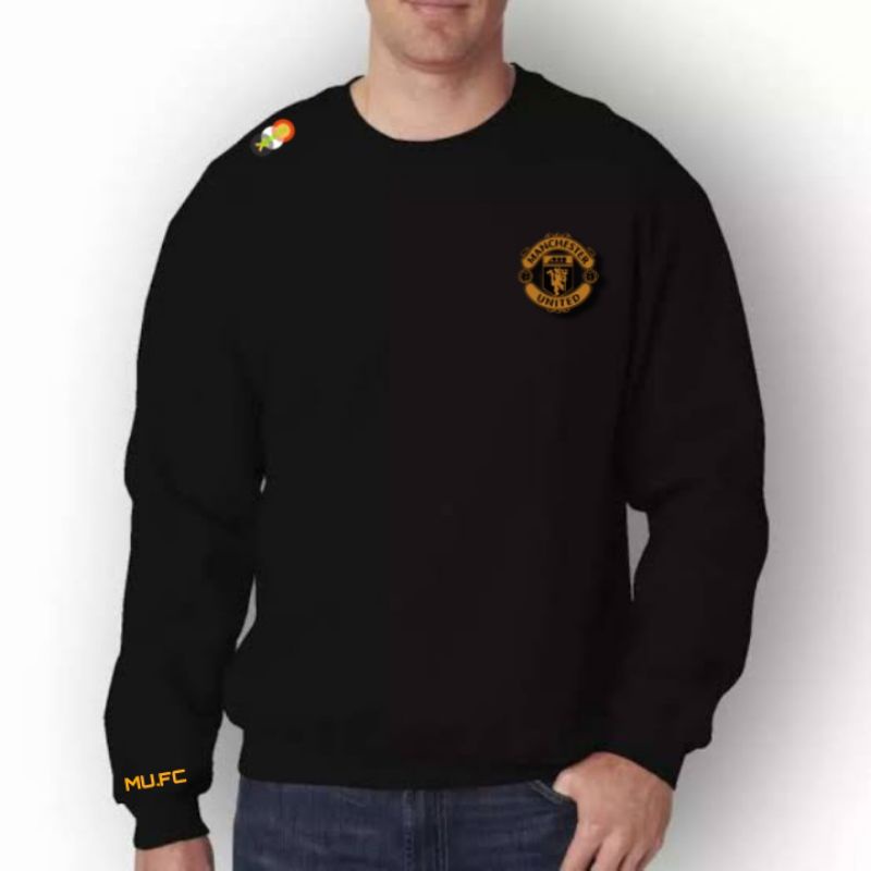 Sweater bola manchester United /Crewneck Fans Bola /Sweater bola MU Pria wanita