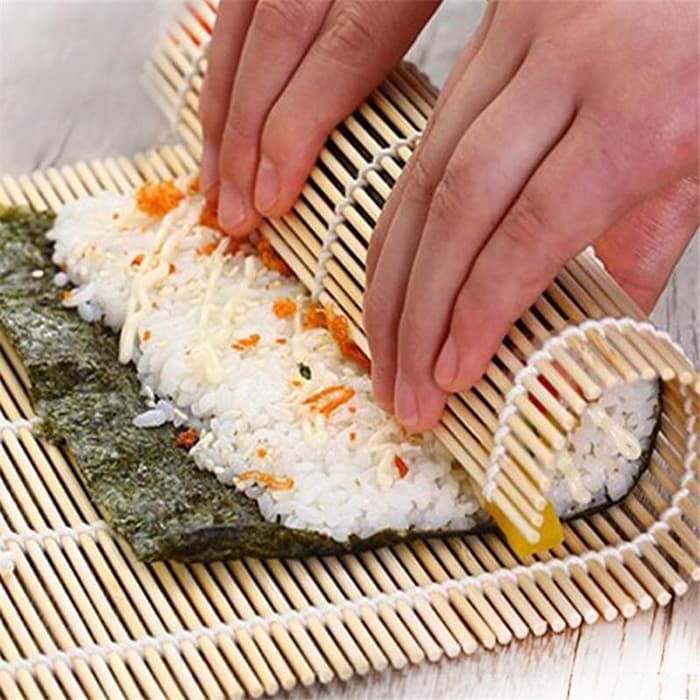 JG - Tikar penggulung sushi makisu. sushi roller. bamboo sushi mat