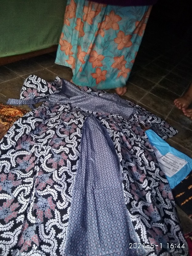 Gamis Batik Pias Daun Warna Size Standar Dan Jumbo Bahan Katun Mataram Primisima