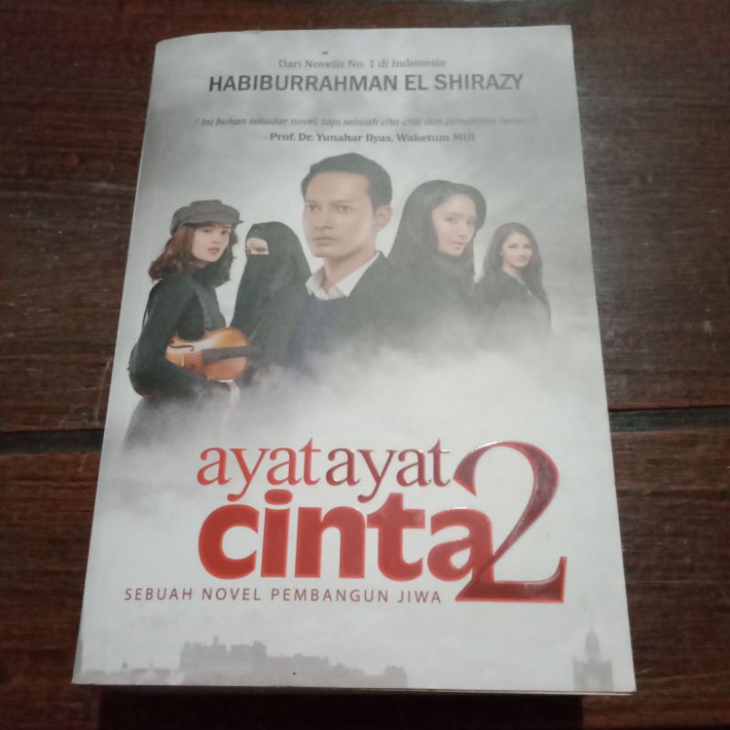 buku preloved bekas original ayat ayat cinta 2