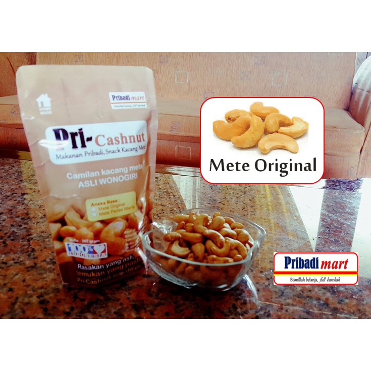 

Pri-Cashnut Snack Kacang Mete Wonogiri Original