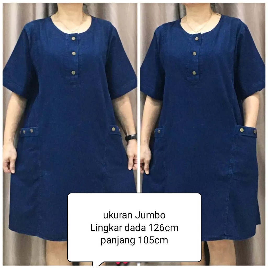 Dress jeans dewasa jumbo