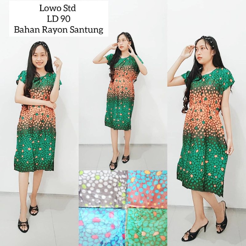 DASTER LOWO STD DASTER CANTIK BAJU TIDUR VIRAL MOTIF RANDOM HARGA GROSIR SURABAYA SIDOARJO