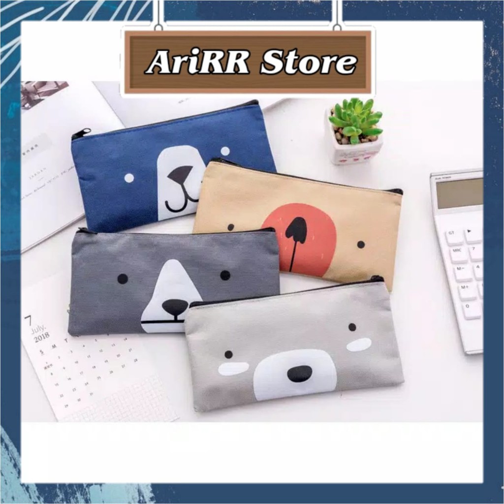 

[AS043] TEMPAT PENSIL KARAKTER MUKA HEWAN