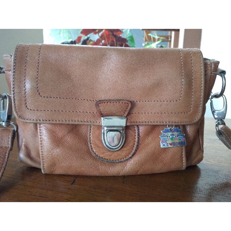 sling kulit ensoen preloved