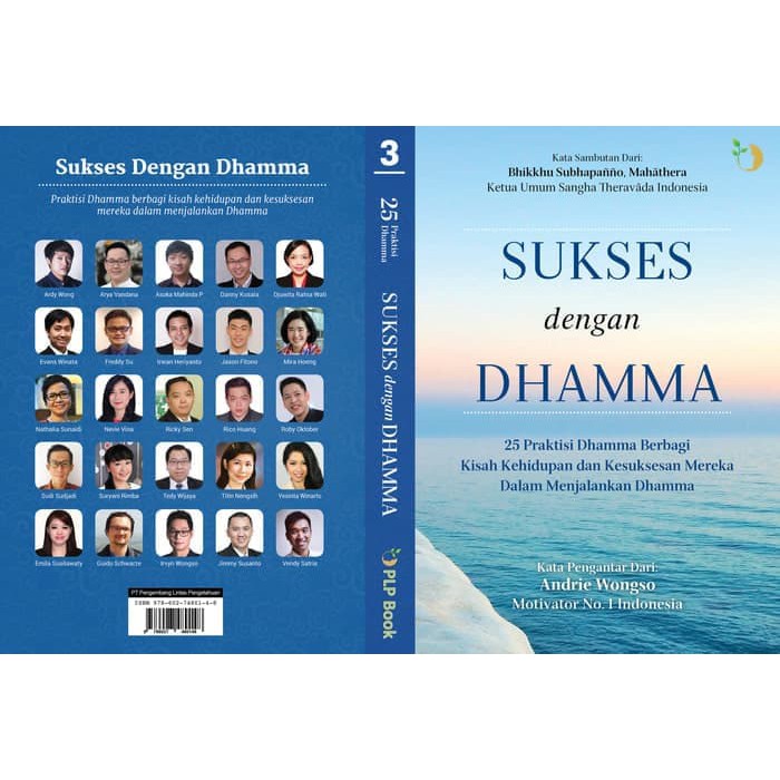 Buku Sukses Dengan Dhamma Ditulis oleh 25 Praktisi Dhamma - Buku