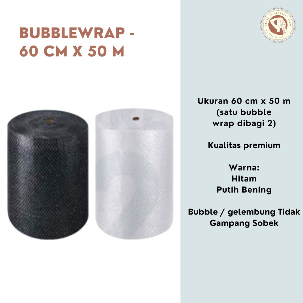 

Bubble Wrap Roll 60 cm x 50 m