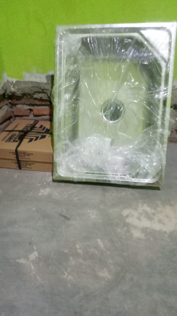 Bak Cuci Piring Stainless Tebal Dan Dalam 52cmx43cm