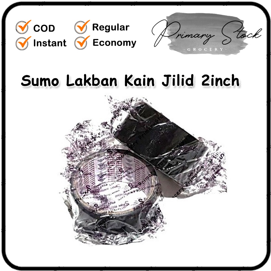 

Lakban Kain Hitam 2 Inch Sumo Tape 48 mm Linen Jilid Cloth Tape 2Inch MURAH