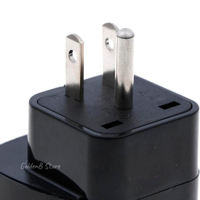 Universal EU UK AU to US USA Canada Taiwan AC travel power plug adapter converter