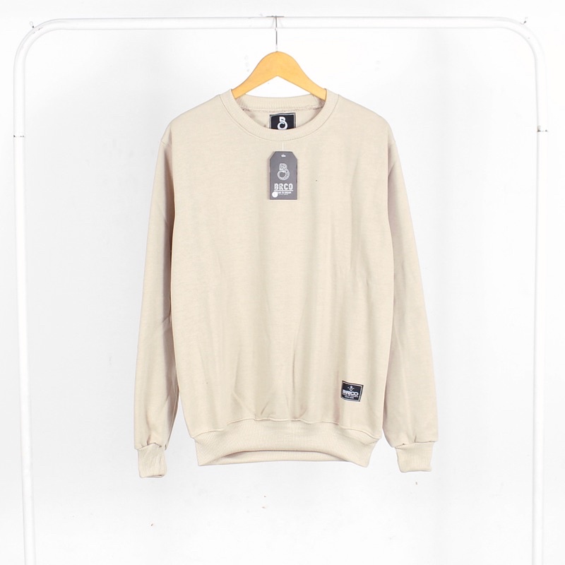 Sweater Crewneck Polos Switer Pria Sweatsirt Pria Wanita Termurah Size M-XXL