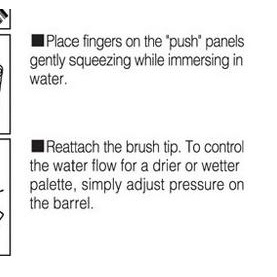

➤ Kuretake BRUSH20 Waterbrush - Medium Tip ➣