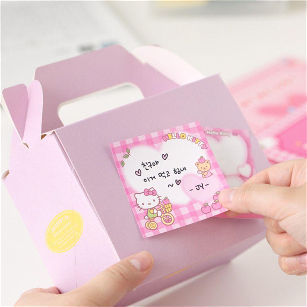 Mxbeauty Note Pad Stationery Girl's Heart Anime My Melody Cinnamoroll Tearable Handbook Bahan