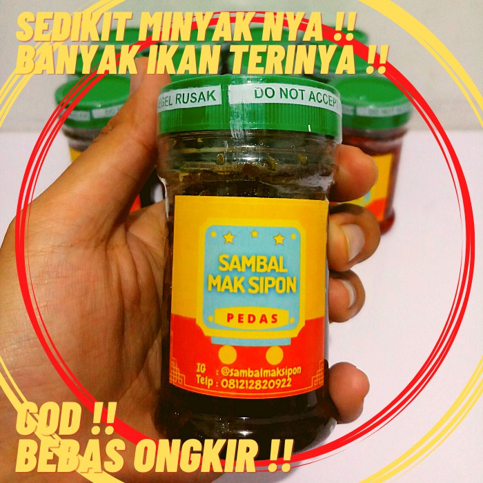 

SAMBAL SAMBEL IJO HIJAU IKAN TERI MAKSIPON MAK SIPON EXTRA PEDAS ENAK GURIH MANTAP NIKMAT HALAL