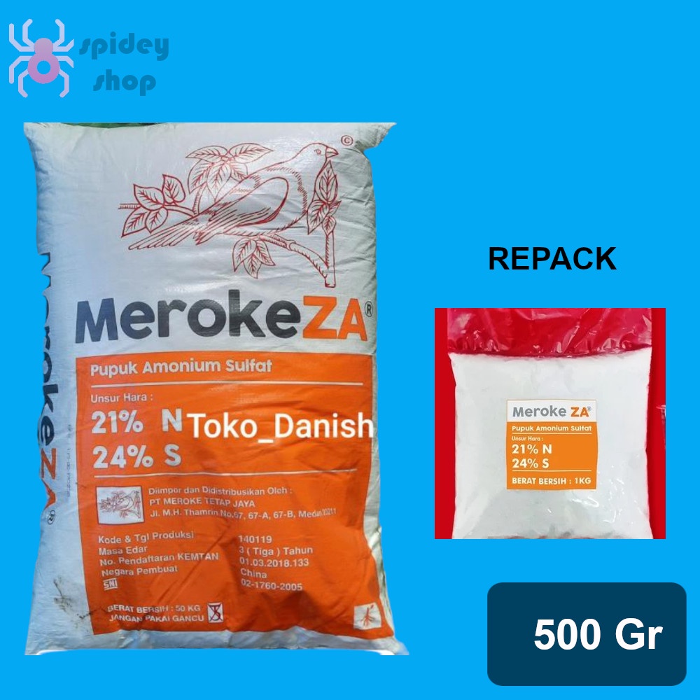 Pupuk ZA Meroke 500 Gram