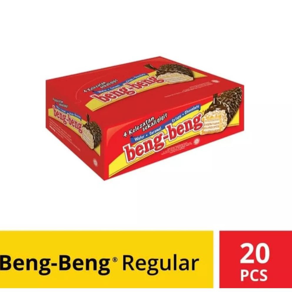 

2.2 Promo >> Beng Beng Chocolate Crispy Wafer - Netto 20 bks x 22 gr - 1 dus