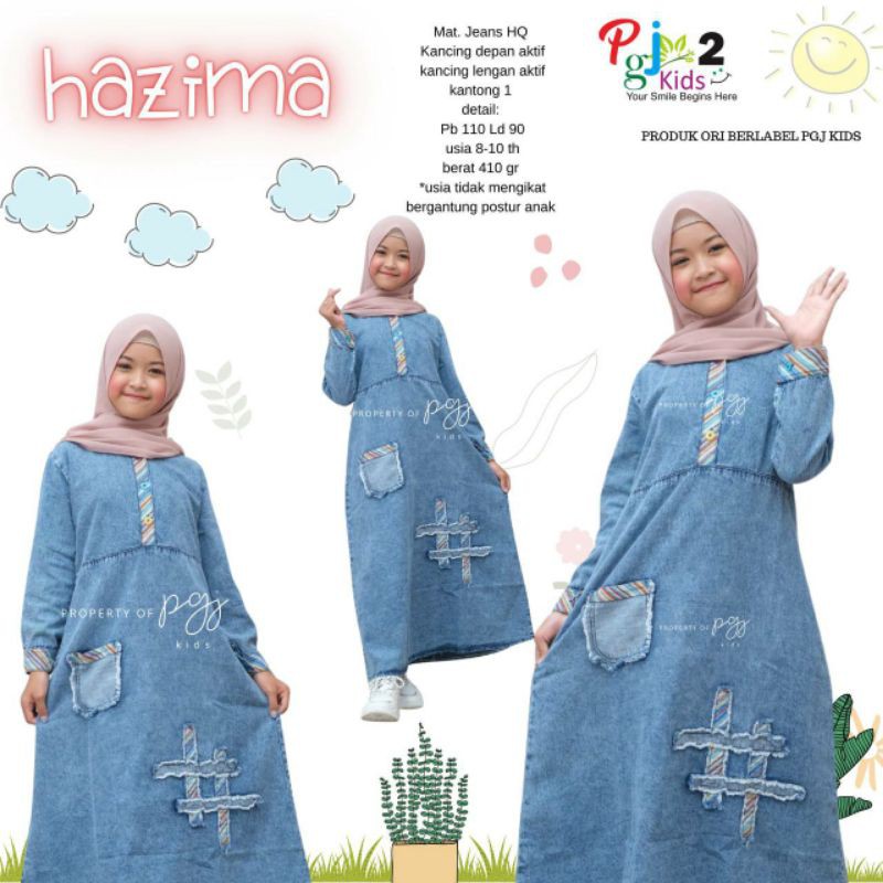 Gamis JEANS / gamis anak
