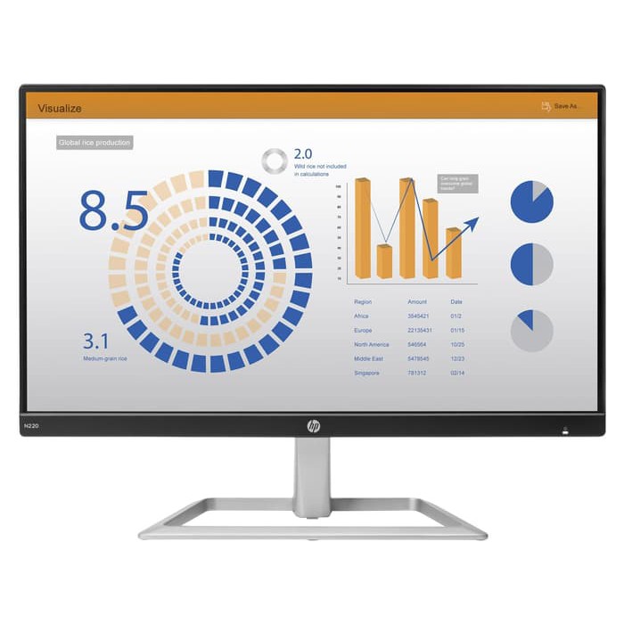 Monitor HP N240 23.8" IPS - 1920x1080(16:9) FHD - 1VGA - 1HDMI