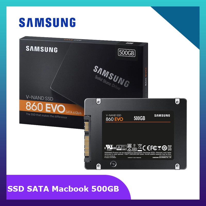 Samsung 860 EVO M.2 SATA 2.5" SSD Macbook Pro