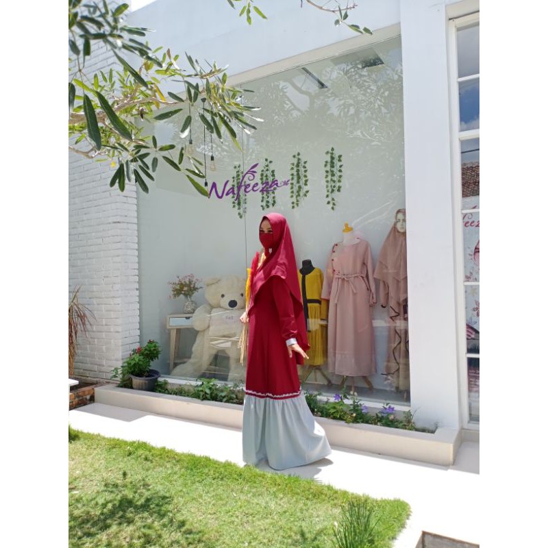 Seragam kembaran seragam pengajian gamis hijab seragam keluarga jahit baju custom baju